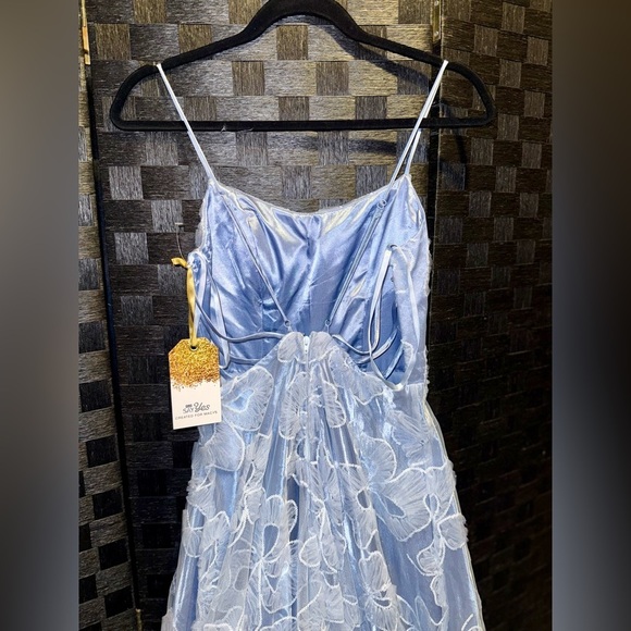 Say Yes to the Prom Floral Embroidered Gown - Picture 8 of 9